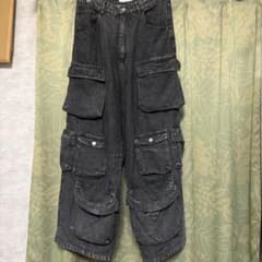 ADRER パラシュートカーゴパンツ デニム カーゴデニム Mのサムネイル