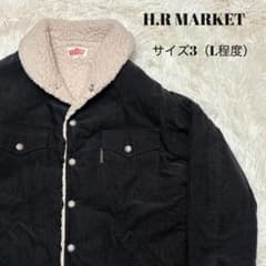 ハリウッドランチマーケット コーデュロイ ボアジャケット サイズ3