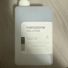 nanozone SOLUTION 除菌液 1L - メルカリ