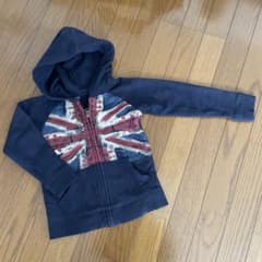baby Gap ユニオンジャック パーカー ネイビー 110