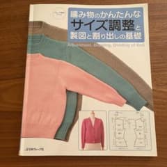編み物のかんたんなサイズ調整と製図と割り出しの基礎のサムネイル