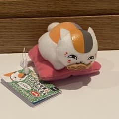 [태그 첨부] 나츠메 친구장 냥코 선생님 손바닥 봉제인형 타이야키 방석