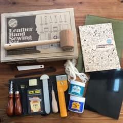 【ジェスター様専用】レザーハンドソーイングセット　スタンダードのサムネイル