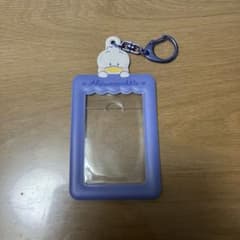 【W 様専用】あひるのペックル キーホルダー 紫色のサムネイル