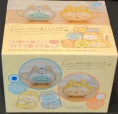すみっコぐらし　こいぬといぬごっこ　フェイス型マグカップ　トカゲ
