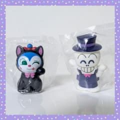 コキンちゃん＆ホラーマン 指人形 ソフビ あつまれアンパンマン 飾り ハロウィン