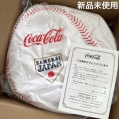 【非売品】コカコーラ★SAMURAI JAPAN 野球ボール型 ビーズクッション 非売品】コカコーラ☆SAMURAI JAPAN 野球ボール型 ビーズクッション