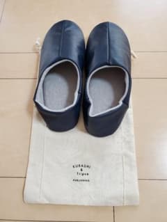 ニヘポン様専用　2WAYバブーシュ　紺色のサムネイル
