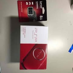 PSP3000と8Ｇメモステ(未開封)のサムネイル