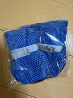 犬用 メッシュシューズ 4個セット ブルーのサムネイル