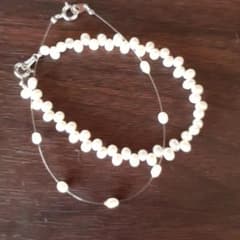 MIKIMOTO  パール ブレスレット2本セットのサムネイル