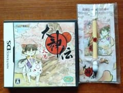 大神伝 小さき太陽 Nintendo DS ソフト クリーナー、筆型タッチペン付のサムネイル