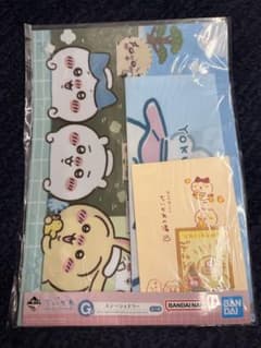 이치 반 쿠지 치이카와 G 상 클리어 파일 티켓 홀더 스티커