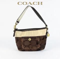 COACH コーチ シグネチャー ハンドバッグ M0771-11688 美品 - メルカリ