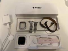 Apple Watch 本体 替えバンド・ケース付きのサムネイル