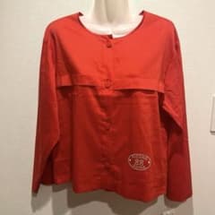 【新品未使用タグ付き】ピッコーネ　ジャケット　トップス　ブラウス　赤　レッド 新品未使用タグ付き】ピッコーネ ジャケット トップス ブラウス 赤