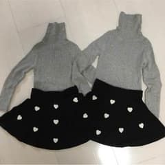 120 130 姉妹 お揃い クリスマス おしゃれ セット まとめ売りのサムネイル