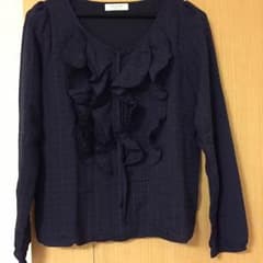 お値引き‼︎ OFUONカットソー ネイビーのサムネイル