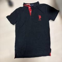 U.S. POLO ASSN. ポロシャツ ブラックのサムネイル