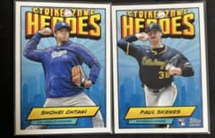 Topps 大谷翔平 ポールスキーンズインサートカード セット - メルカリ