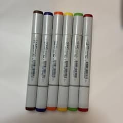 <マーカー> Too Copic sketch コピック スケッチ 6本セットのサムネイル