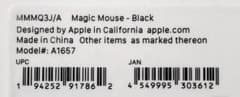ほぼ新品 極上優良品 ブラック Apple Magic Mouse 3 純正 - メルカリ