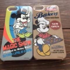 iPhone5ケース 二個セット ミッキー  レトロのサムネイル