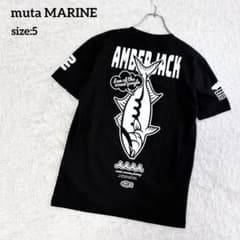 美品✨muta MARINE AMBER JACK Tシャツ ブラック 5 美品✨muta MARINE AMBER JACK Tシャツ ブラック 5 - メルカリ