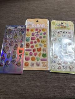 ぷっくりシール 3枚セットのサムネイル