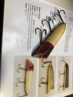 オールド old ヘドン heddonバサー Basser レッドヘッド　5／8 オールド old ヘドン heddonバサー Basser レッドヘッド 5／8 - メルカリ