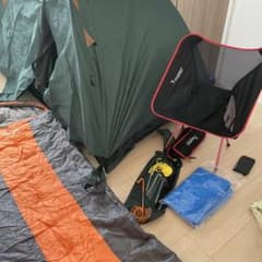 キャンプ　テント bundok/椅子YOURSELF/寝袋DesertFox キャンプ テント bundok/椅子YOURSELF/寝袋DesertFox - メルカリ