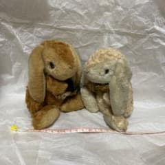 COMO＆RAY コモアンドレイ　ウサギ　ロップイヤー　ぬいぐるみ　セット COMO ＆RAYコモ＆レイぬいぐるみ ウサギ ぬいぐるみ ロップイヤー