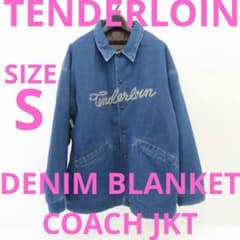 貴重SサイズTENDERLOIN DENIM BLANKET COACH JKT - メルカリ