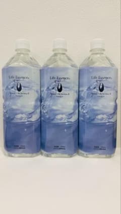 新春特価1月購入】【洗浄スポンジ付】1000mlライフエッセンス3本組