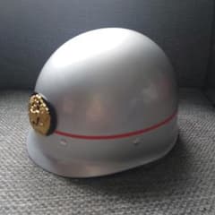 SHOEIショウエイシルバー消防防災害ヘルメット昭和レトロ SHOEIショウエイシルバー消防防災害ヘルメット昭和レトロ - メルカリ