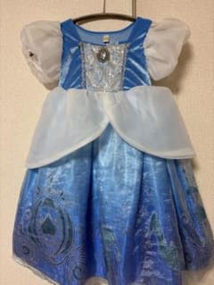 Prinzessin　Kids Princess Dress, Light Blue, Size 110cm