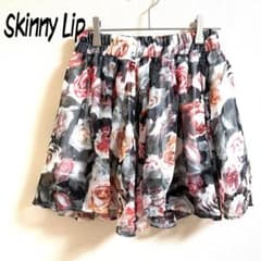 Skinny Lip スキニーリップ フレアスカート 花柄 ミニ丈 ウエストゴムのサムネイル