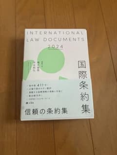 国際条約集 2024 有斐閣のサムネイル