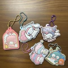 サンリオ　キーホルダー　キャラクター　ラバーマスコットのサムネイル