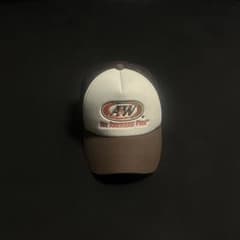 A&W メッシュロゴキャップ :ブラウンのサムネイル