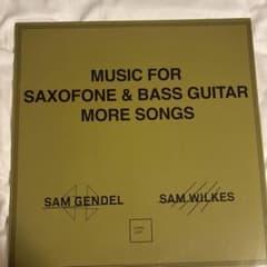【アグバク様専用】MUSIC FOR SAXOPHONE&BASS GUITARのサムネイル