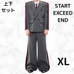 STARTEXCEEDEND ストライプジャケット＆スラックス セットアップのサムネイル