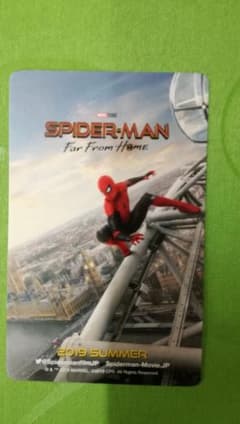 ポスター:スパイダーマンfar from  homeのサムネイル