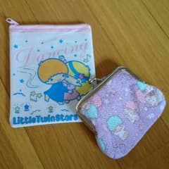 キキララ がま口財布 ポーチ セットのサムネイル