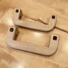 木製アシストグリップ(ウォルナット&チェスナット) ハイエース　Aピラー用 木製アシストグリップ(チェスナット) ハイエース Aピラー用 - メルカリ