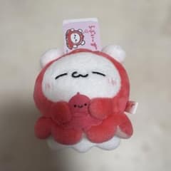 らぶいーず タコさんウインナーになるもん ボールチェーン付きぬいぐるみ