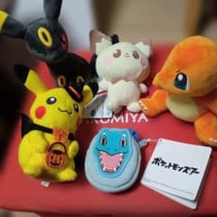ポケモン ぬいぐるみ マスコット 5点セット - メルカリ