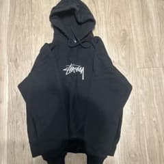 STUSSY ブラック パーカー Mサイズのサムネイル