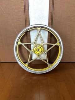 希少 gs125 キャストホイール 星型キャスト フロントホイール 歪み割れ無し m20107825865_1.jpg?1741182755
