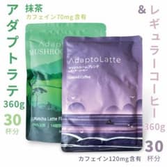本日到着／AdaptoLatte☆ アダプトラテ 抹茶+コーヒーレギュラー